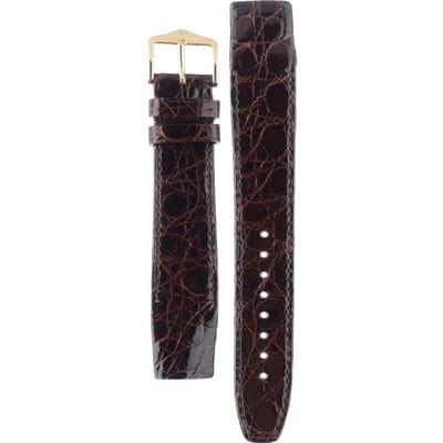 Hirsch 18800810OE-1-20 Genuine Croco - Open End Horlogeband