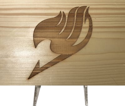 CharredArt - Houten Bord Fairy Tale Logo | Hout kunst - Huis decoratie woonkamer - Wanddecoratie accessoires - Kamer interieur decoraties