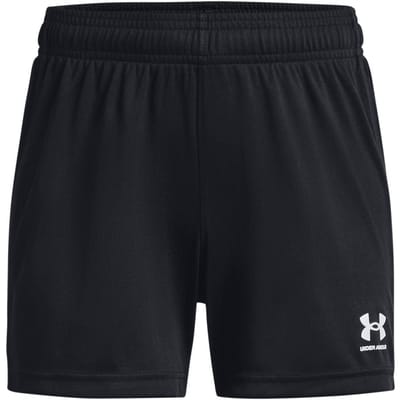 Under Armour Vochtdoorlatende korte broeken voor kinderen (Zwart)