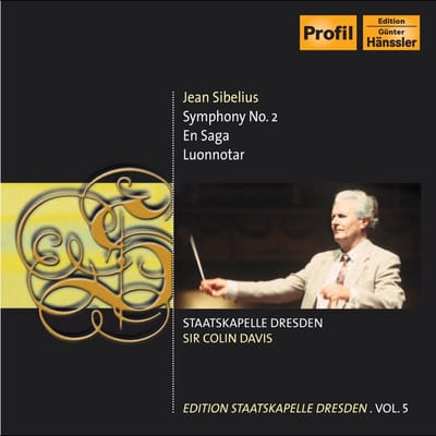 Staatskapelle Dresden, Sir Colin Davis - Sibelius: Sinfonie Nr. 2 | En Saga | Luonnotar (CD)