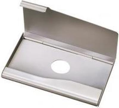 Aluminium visitekaarthouder