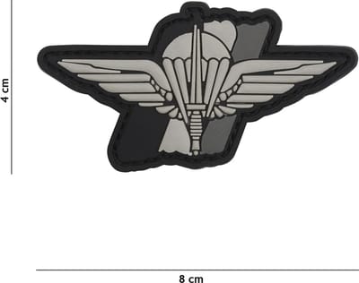 101 Inc Embleem 3D Pvc Para Wing Grijs  2065