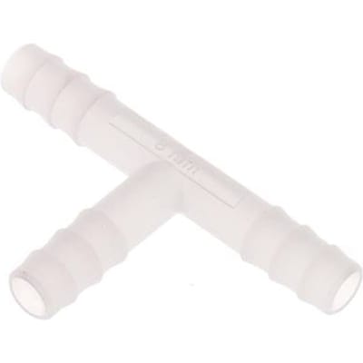 6 mm PVDF T-Slangkoppeling [2 Stuks]