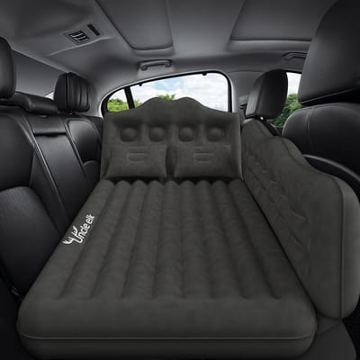 Universeel Opblaasbaar Auto Luchtmatras voor Achterbank – Camping Slaapkussen voor SUV, Sedan en Truck