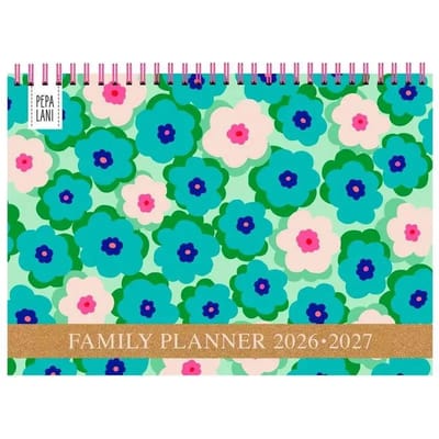 Pepa Lani Family Planner 2026-2027 Summer Flowers