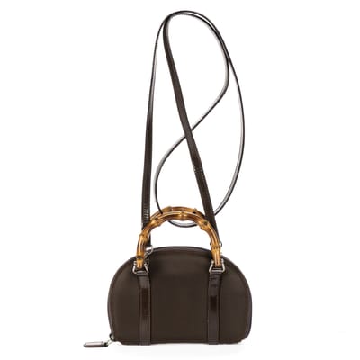 Mini Bamboo Crossbody   schoudertas