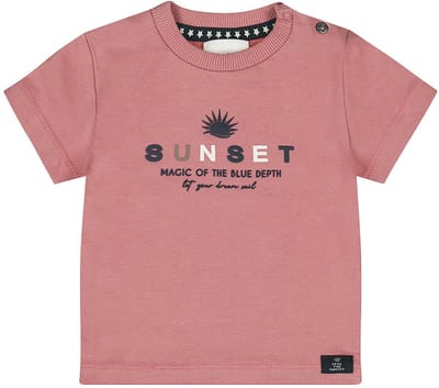 Dirkje - Jongens shirt - Old Pink - Maat 56