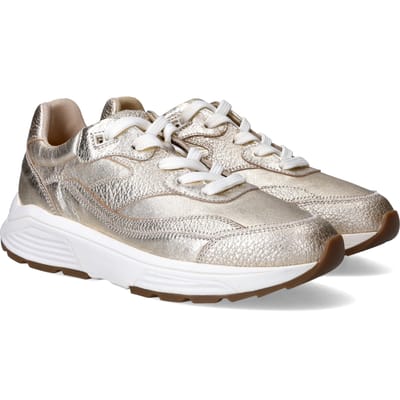 Xsensible Liberty Sneakers - Leer - Dames - Goudkleurig - Maat 38