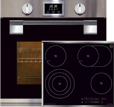 Kaiser - pyrolytische oven - EH 6337 - inbouwoven - Elektrische kookplaat - KCT 6715 F - kookplaat - automatisch braden - massief metaal - 79L