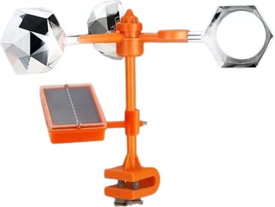 Ultrasoon Vogelverschrikker - Geluiden - 360° - Zonne-energie