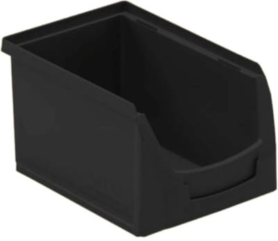 Alpac Magazijnbak - Opbergbak - 230 x 150 x 125 mm - 3L - Zwart