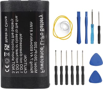 Vervangende Batterij - Reserveaccu Labelprinter - Labelen Printen - Hoge Capaciteit - 650 mAh - Zwart