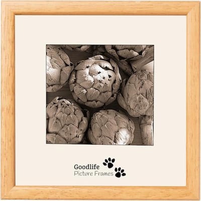 Fotolijst Merano 20x20 Eik - Normaal glas - 12 mm breed profiel - Goodlife Picture Frames