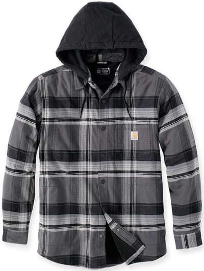 Carhartt Rugged Flex Flannel Hooded Overhemd -