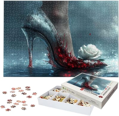 Legpuzzel Volwassenen - Uitdagende Puzzel - Ontspanning Thuis - Natuurlijk Hout Materiaal - 5000 Stukjes - Roze