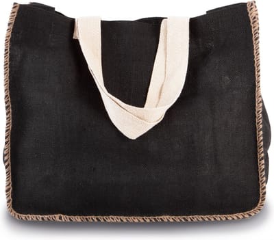 Tas One Size Kimood Black / Natural 100% Jute