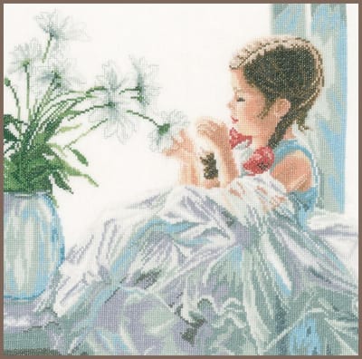 Lanarte Borduurpakket - Borduurset - Borduurpakket volwassenen - Telpakket kit - 30 x 30cm - Fortune-Telling - PN-0146615