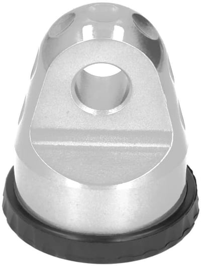 Dailygoods- Lierhaak 2000 LB Belasting - Aluminiumlegering - Rubberen Pad - Antislip - Zwart/Rood/Zilver/Blauw - Hoogwaardige Duurzaamheid - Lierbeugel