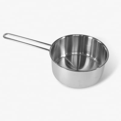 Stalen braadpan 18 cm vergelijkbaar met Allegro Moneta voor inductie en oven 24 liter