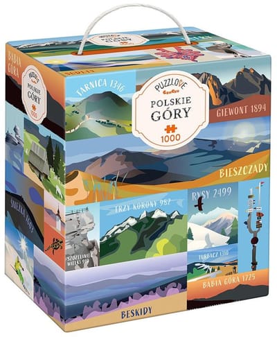 Puzzlove CzuCzu 1000 Polskie Góry - Puzzlove CzuCzu 1000 Poolse bergen