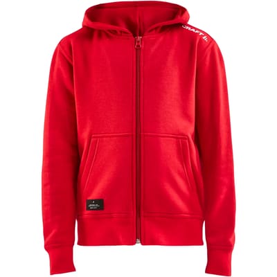 Craft Community FZ Hoodie Jr 1908907 - Bright Red - 122/128
