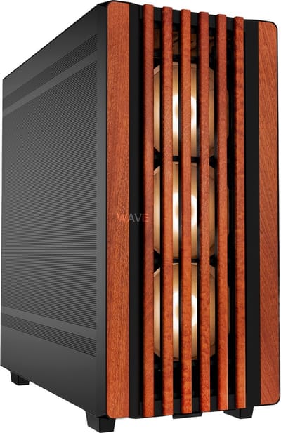 Sharkoon Rebel C70M - Case - Tower - Brown