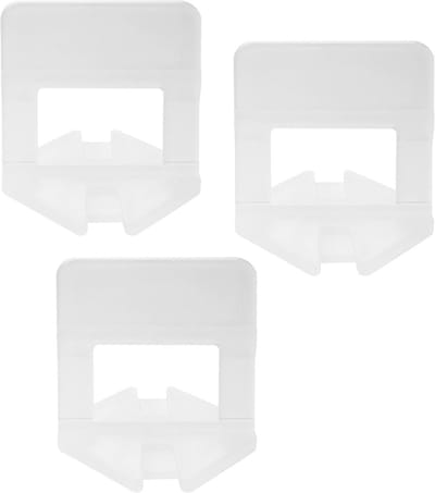 Tegelnivelleersysteem met 1000 clips voor tegelinstallatie - Voegbreedte 1,5 mm