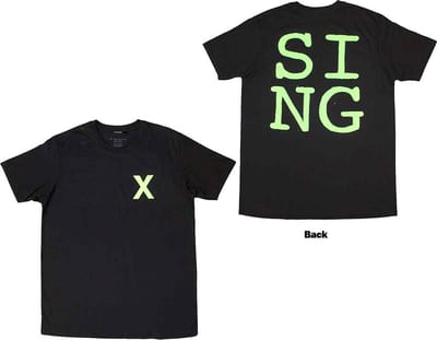Ed Sheeran - Multiply Pocket - Sing Heren T-shirt - S - Zwart