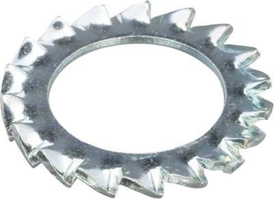 Hoenderdaal Tandveerring staal verzinkt M6 din 6798az - doos à 100 stuks