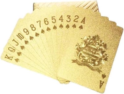 Luxe Gouden Speelkaarten / Poker kaarten
