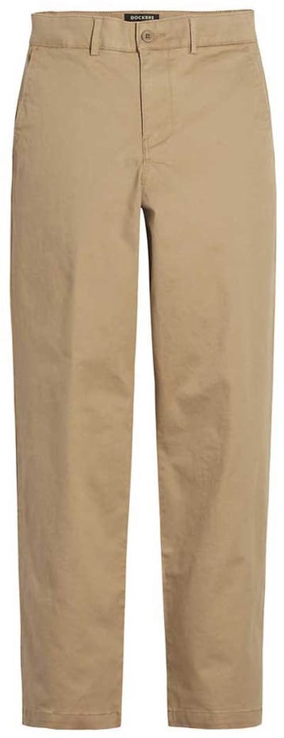 Dockers High Waist Broek Geel 30 / Long Vrouw