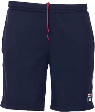 Fila Shorts Leon Junior Jongens Navy Tennisbroek - Maat 128
