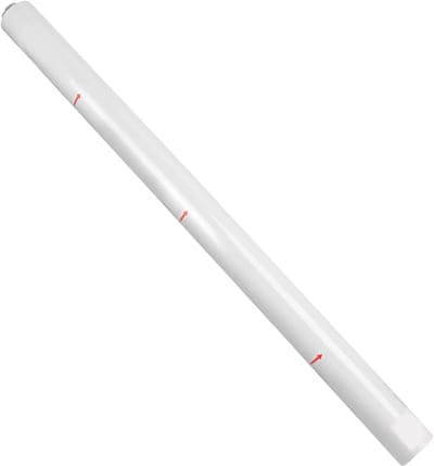 20 Meter wit ambachten papierrol 77 cm breedte - voor tekenen, schilderen en knutselen - cadeaupapier voor kinderen