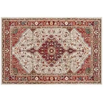 Boheems Patroon Tapijt Tribale Stijl Marokkaans Luxe Perzisch Kunst Tapijt Woonkamer Bank Slaapkamer Balkon Antislip Deurmat Decor 40x60cm(15x23 in)