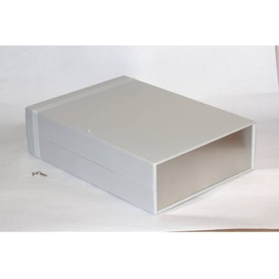 Hammond Electronics 1598JSGY Instrumentbehuizing 280 x 200 x 76 ABS Grijs 1 stuk(s)
