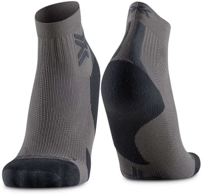 X-Socks Run Discover Ankle Hardloopsokken Raincloud/Zwart 39-41