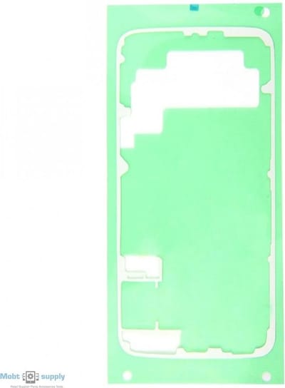 Achterkant Plakstrip Samsung Galaxy S6 G920F – Voorgesneden – Groen