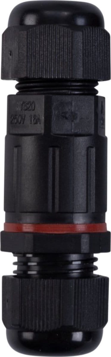 Waterdichte Kabel Connector - 7,5 centimeter - IP68 - Zwart