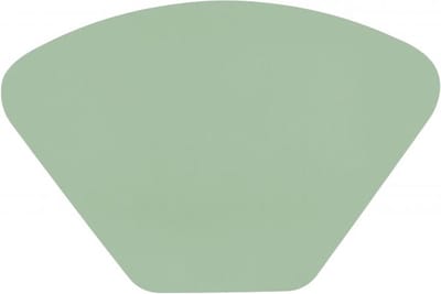 Placemat TOGO WEDGE, SET/6, 32x48cm, malachite groen