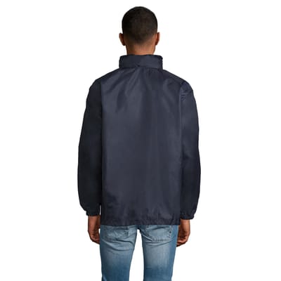 SOLS Unisex windjack met shift voor volwassenen (Franse marine)