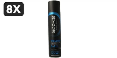 8 x Syoss Volume Haarspray - 300 ml