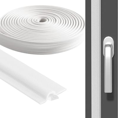Zelfklevende tochtstrip voor deuren en ramen - Geluidsisolatie, Koudebescherming en Energie-efficiëntie - 8 meter