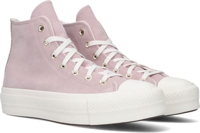 Converse Chuck Taylor All Star Lift Hi Hoge sneakers - Dames - Roze