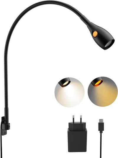 Bedlampjes Hoofdbord - Leeslamp voor in Bed - Nachtlampje Slaapkamer - Bedspot