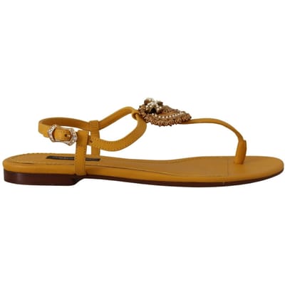 Dolce Gabbana Sandalen Geel La9729