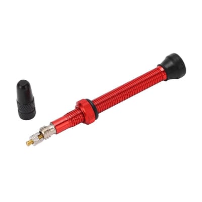 Dailygoods- Ventielstang 60 mm - Presta Ventielsteel - Aluminiumlegering - Tubeless Fietsaccessoire - Lichtgewicht - Verwijderbare Klepkern - Ventiel