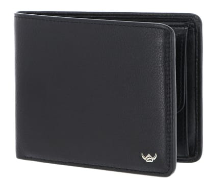 Golden Head Leren portemonnee Dublin RFID Protect Scheintasche 1126 Schwarz zwart