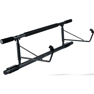 Matchu Sports - Pull up bar Deluxe - Optrekstang - Pull up bar deur - 97cm breed - Professionele kwaliteit - Zwart