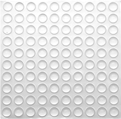 Dailygoods- Meubelpads 100 Stuks - Transparant - Siliconen - Antislip - Schokdempend - Eenvoudig te gebruiken - 6 x 2 mm - Bumperpads