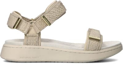 Woden Line Fish Sandalen - Dames - Gebroken wit - Maat 39